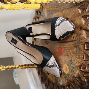 White House Black Market Hallie Slip-On w/Block Heel